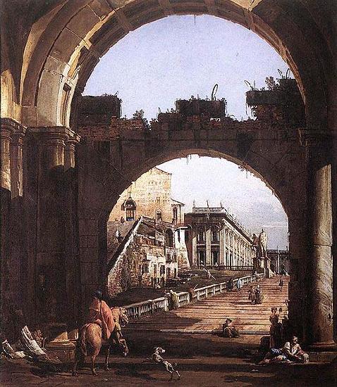 Bernardo Bellotto Bellotto urban scenes have the same China oil painting art